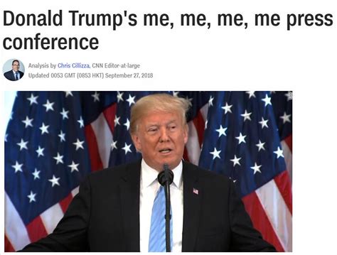 “我，我，我!” 美媒称特朗普把发布会变成有关“自己伟大”的独白