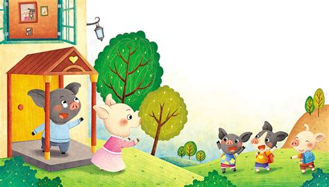 三只小猪和大灰狼故事-童话故事-七故事儿童网