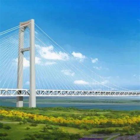 世界最大跨度！今天，荆州这座长江大桥开建！_中铁大桥院_公铁_湖北