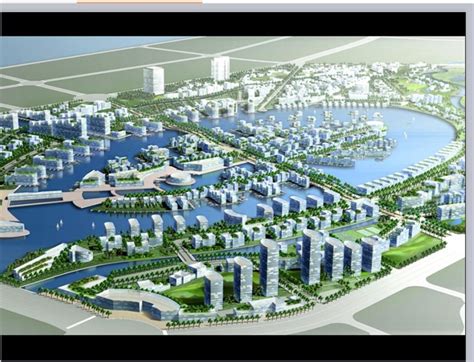 某现代风格凤凰国际水城概念规划设计ppt方案[原创]