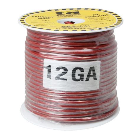 12 Awg GPT Wire Red | 768035 | ElecDirect