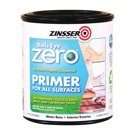 Zinsser 249019 Primer and Sealer, White, 1 qt | Zinsser