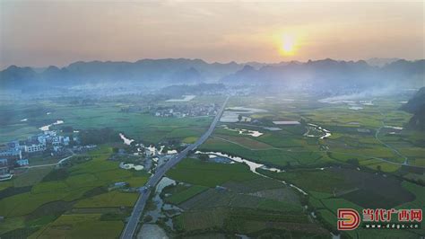 当代广西网 -- 广西这条公路入围2021年度“十大最美农村路”