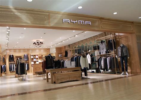 RYMA品牌店面形象设计_RYMA男装专卖店橱窗陈列展示【实图】 -中服网