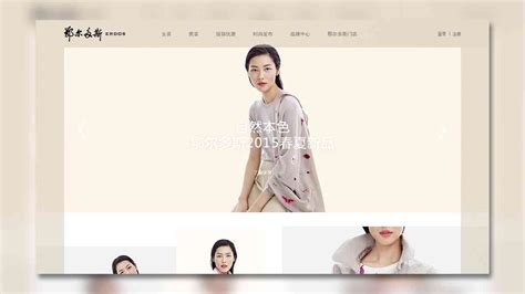 鄂尔多斯网站页面设计图片素材_东道品牌创意设计