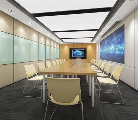 30--40人的会议室面积设计一般多大 - 山东千度建筑装饰工程有限公司