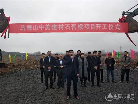 安徽省和县中美建材石膏板项目开工建设 总投资2.5亿元-中国木业网