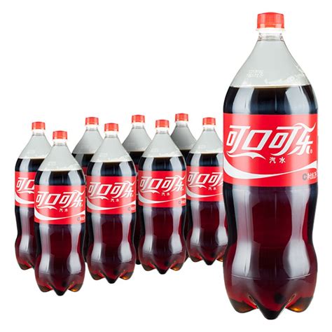 可口可乐 Coca-Cola 汽水 碳酸饮料 2L*8瓶 整箱装 可口可乐出品 新老包装随机发货-融创集采商城
