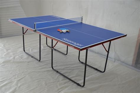 新款迷你乒乓球桌 mdf中纤板可折叠家用室内儿童乒乓球台-阿里巴巴