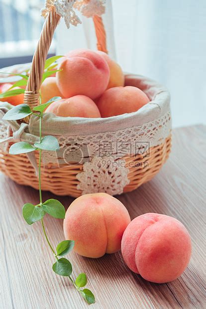水蜜桃水果素材图片免费下载-千库网
