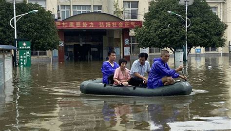 安徽六安固镇镇成孤岛，一万多人待转移|界面新闻 · 中国