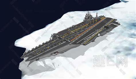 美国企业号航母模型，航空母舰模型，纯金属，1:400军事模型