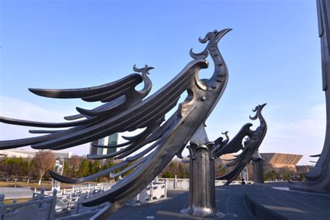 新疆城市雕塑,雕塑艺术,文化艺术,摄影,汇图网www.huitu.com
