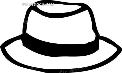 黑白帽子素材免费下载_觅元素
