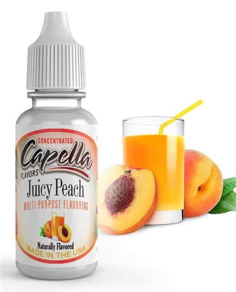 Capella Juicy Peach Flavour Concentrate - The Alchemists Cupboard
