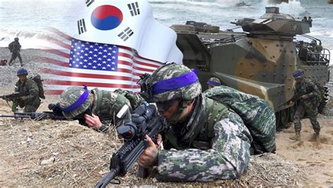 多年前，美军在这里登陆朝鲜半岛，如今美韩军演演习登陆_手机新浪网