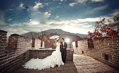 北京红砖美术馆婚纱照哪家拍得漂亮-铂爵(伯爵)旅拍婚纱摄影