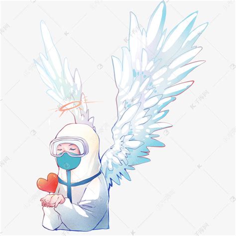 白衣天使的情人节素材图片免费下载-千库网