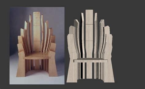 『3dmax建模教程』异形结构木椅 - 效果图交流区-建E室内设计网