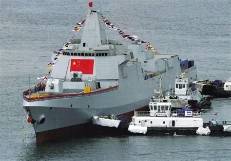 满载万吨以上，13个月已下水4艘，中国055型驱逐舰究竟牛在哪儿？ - 知乎