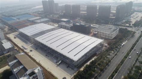 中建四局滁州保税物流中心（B型）建设工程项目主体建设完成 - 中国网客户端