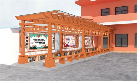 廖村学校文化长廊-
