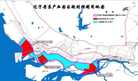 丹东新区规划图