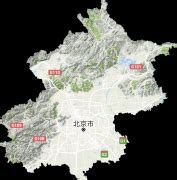 北京三维地图,北京市地势地形地图3D模型(网盘下载)_其他场景模型下载-摩尔网CGMOL