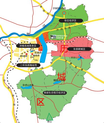 济南市历城区一带四区规划(图)_山东频道_凤凰网