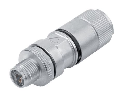 99 3787 810 08 | binder M12 直头针头电缆连接器, 极数: 8, 5.5-9.0mm, 可接屏蔽, IDC, IP67