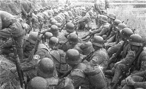 八路军第129师领导人在太行山区-中国抗日战争-图片