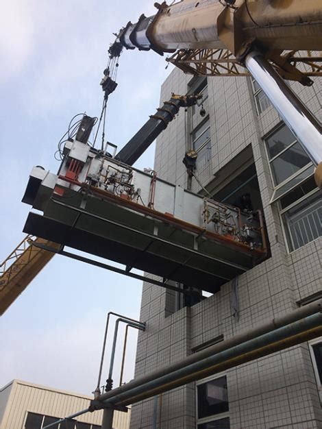 迅达电梯有限公司-曳引机吊装工程项目 - 上海诚道起重安装工程有限公司
