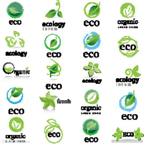 绿色环保能源商标_素材中国sccnn.com