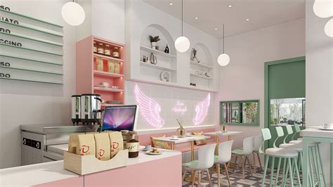 网红奶茶店设计+效果图-建E设计帮-室内设计服务众包平台-建E网