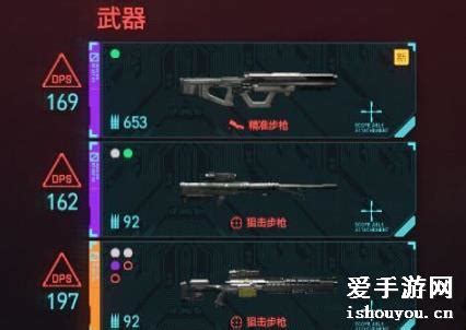 赛博朋克2077武器排名介绍 哪些枪好用？[多图]_手游新闻_爱手游网-ishouyou.cn