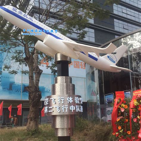 玻璃钢飞机模型雕塑为深圳飞行员学校营造航天氛围_方圳玻璃钢花盆雕塑家具_新浪博客