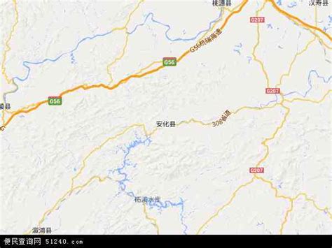 安化县地图 - 安化县卫星地图 - 安化县高清航拍地图 - 便民查询网地图