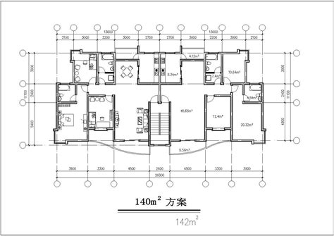 住宅楼总平面建筑施工CAD设计图纸_住宅小区_土木在线