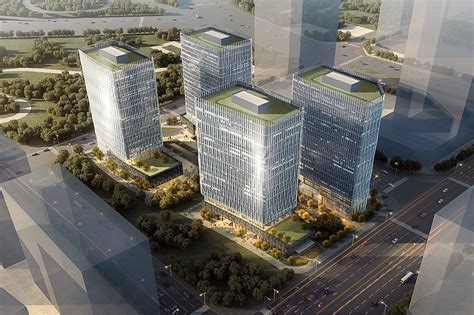 泰安金融商务区B地块-作品案例-山东省建筑设计研究院有限公司
