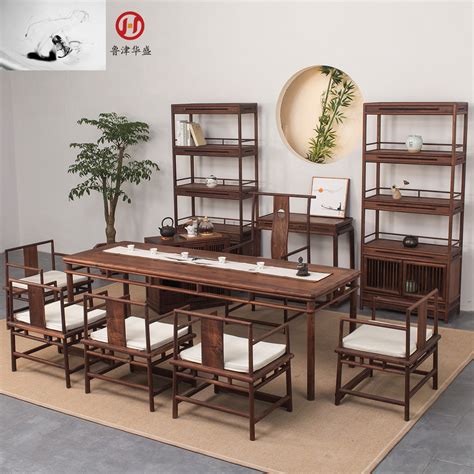 中式实木餐桌 现代餐厅家具10_产品中心_宜美居家具