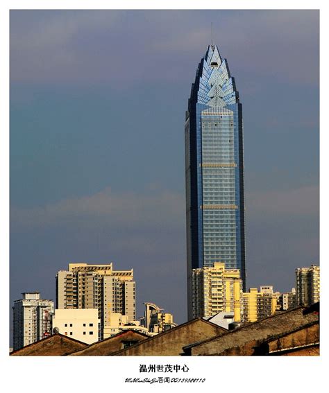 温州3大最高的摩天大楼，温州第一高楼超300米