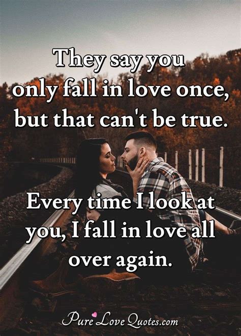 When I fall in love, it will be forever. | PureLoveQuotes