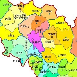 吉林省行政区划图_新浪新闻