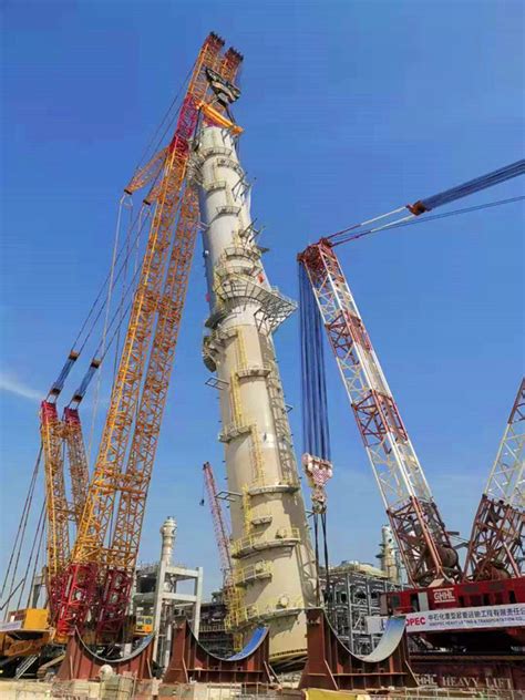 国之重器！世界最强起重机—泰山吊！最大起重量20160吨！_设备