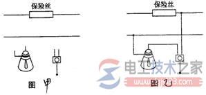 电灯拉线开关的结构原理及接线方法_灯具安装