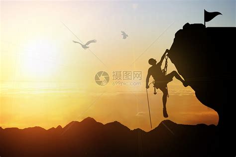 冒险攀登登山者jpg格式图片下载_熊猫办公