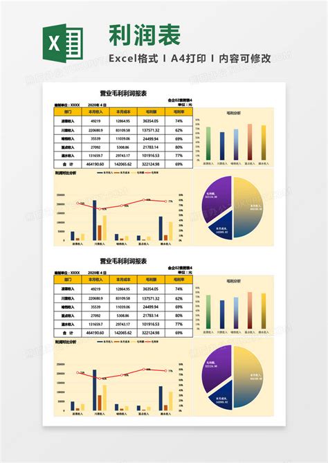 利润表分析报告模板 - 财务分析 - 数林信息官网