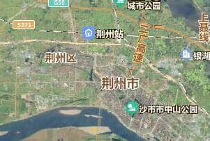 湖北省荆州市旅游地图高清版_湖北地图_初高中地理网