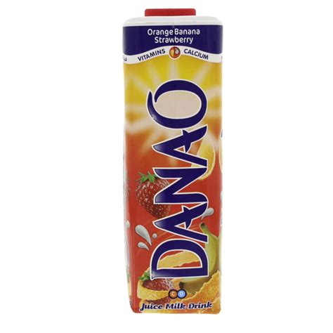 Danao Orange Banana And Strawberry Juice Milk Drink 1 Litre – MercatCo.com