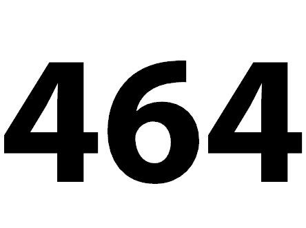 Zahl 464